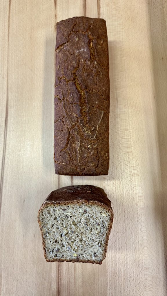 Pain riz sarrasin pauvre en gluten